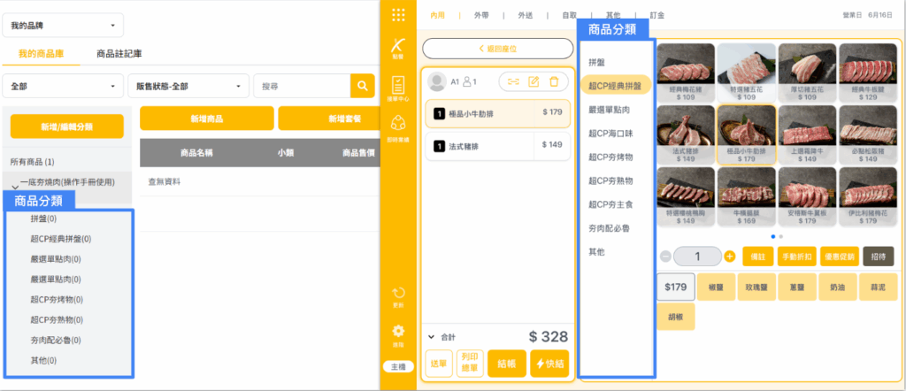 雲悦 雲端後台管理系統 - 操作介紹 步驟圖示