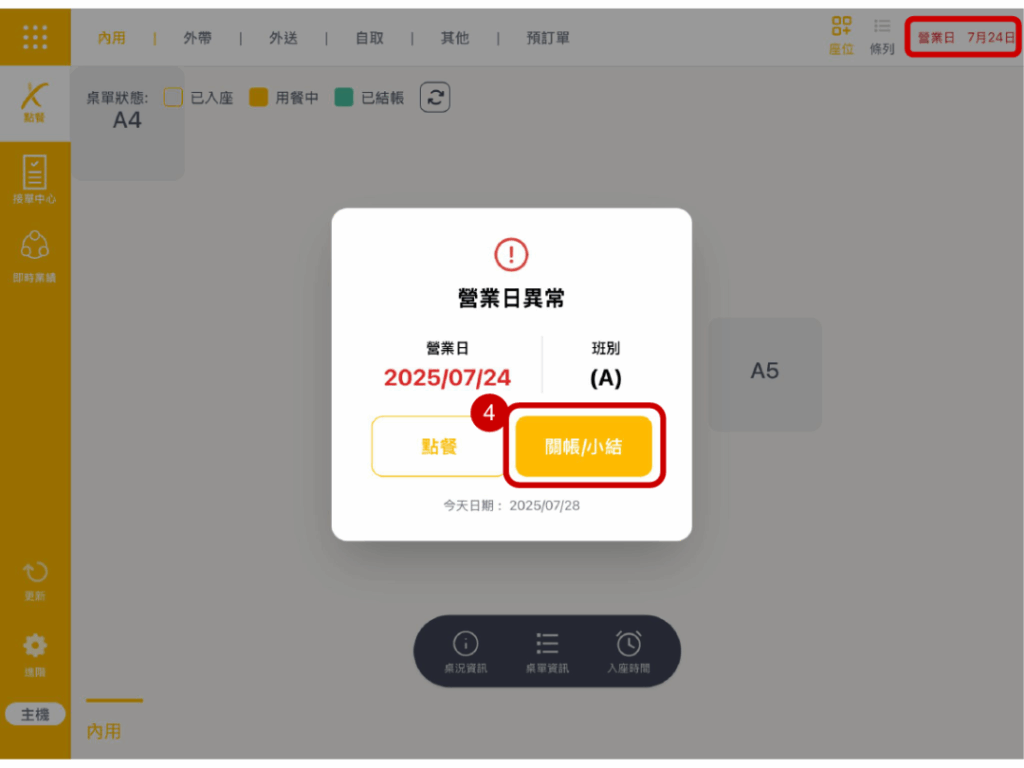雲悦 POS 系統操作手冊 - 操作介紹 步驟圖示