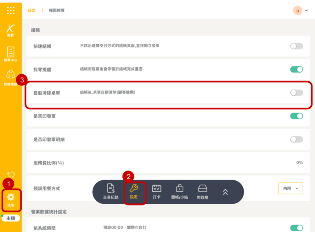 雲悦 POS 系統操作手冊 - 操作介紹 步驟圖示