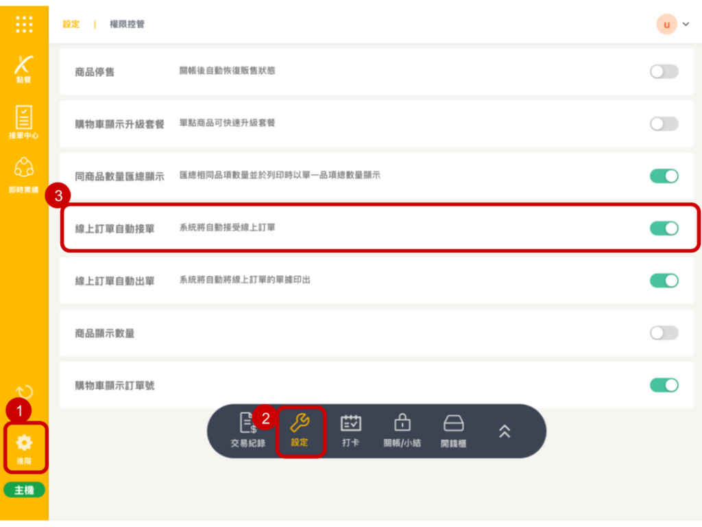 雲悦 POS 系統操作手冊 - 操作介紹 步驟圖示