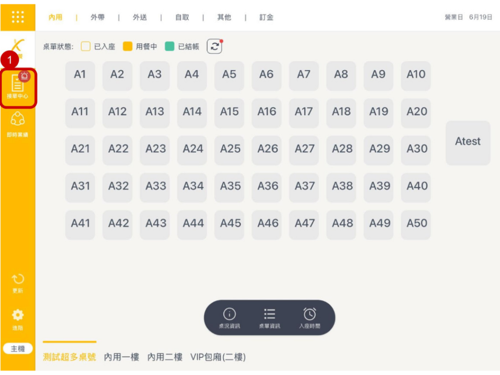 雲悦 POS 系統操作手冊 - 操作介紹 步驟圖示
